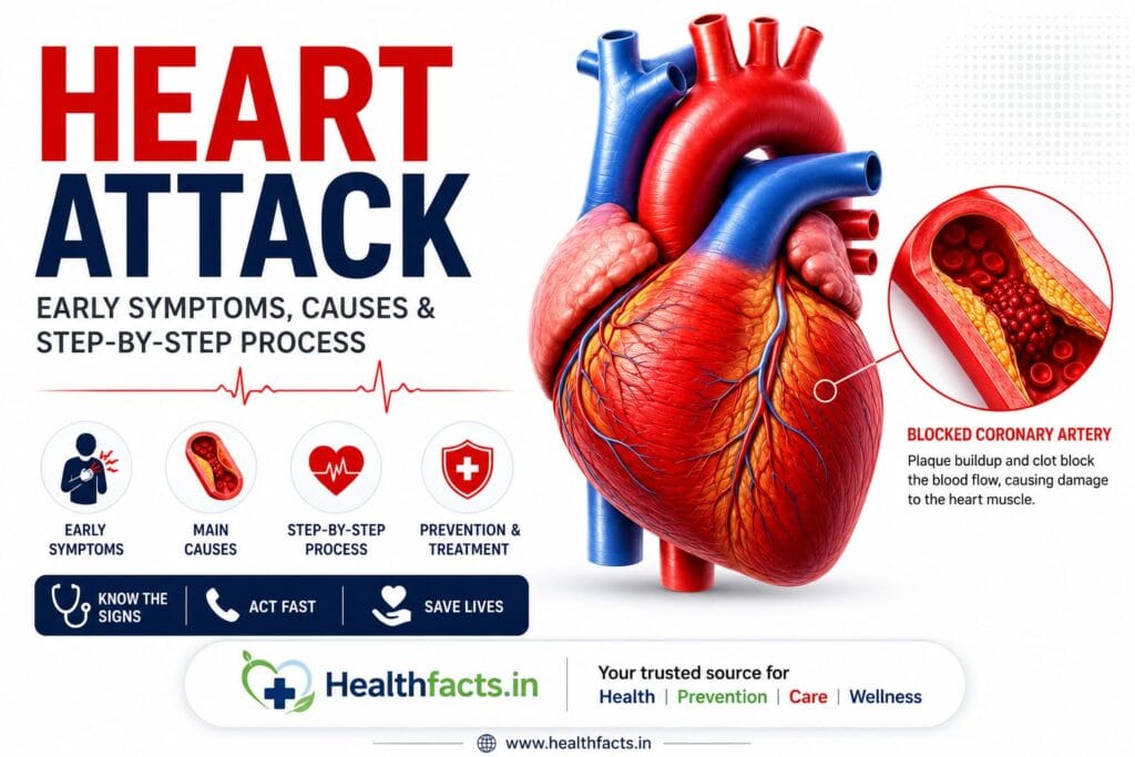 heart attack symptoms and causes
