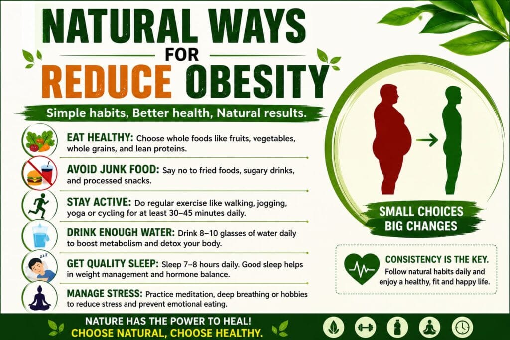 Natural Remedies to Reduce Obesity and Belly Fat