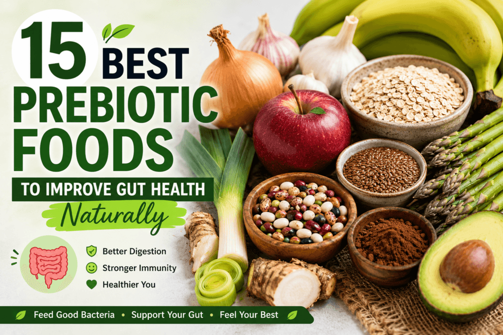 Best Prebiotic Foods to Improve Gut Health