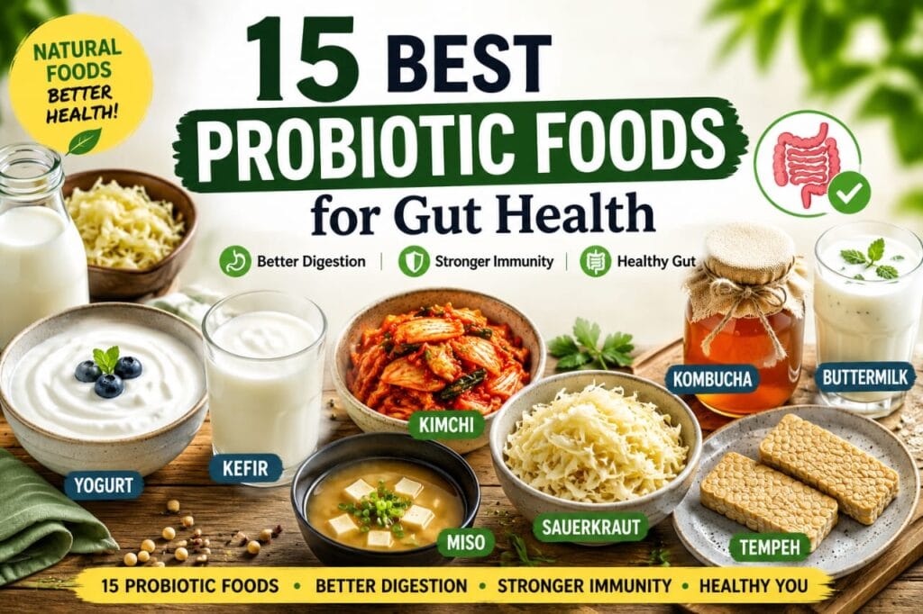 Best Probiotic Foods for Gut Health