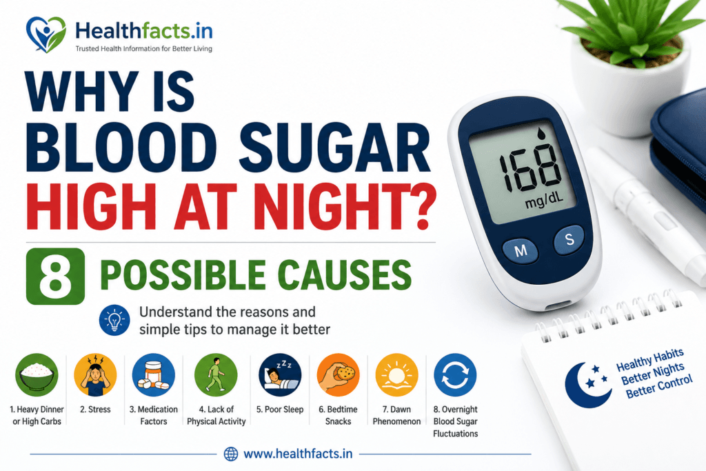 Blood Sugar High at Night