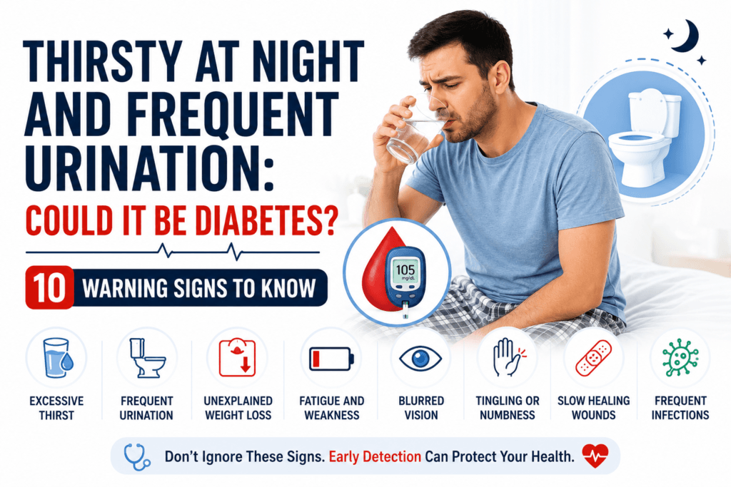 Thirsty at Night and Frequent Urination