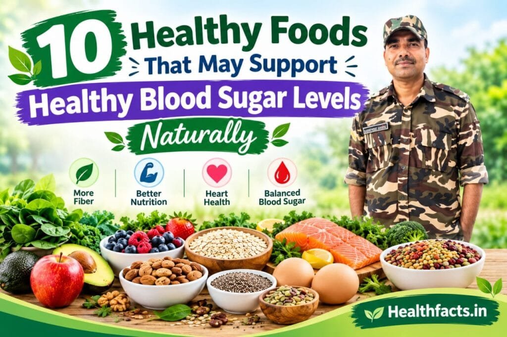 10 Healthy Foods That May Support Healthy Blood Sugar Levels