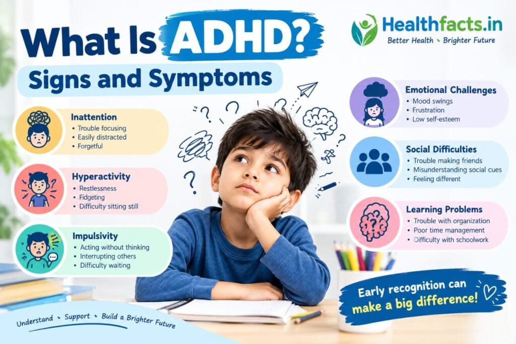 ADHD Signs symptoms causes