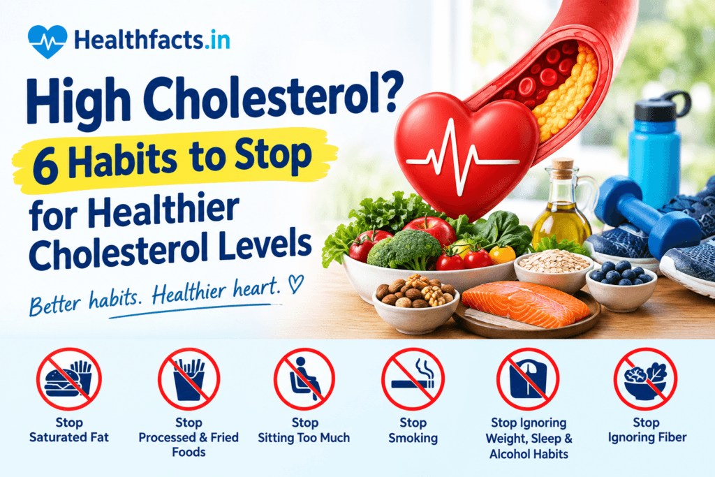 6 Habits to Stop for Healthier Cholesterol Levels